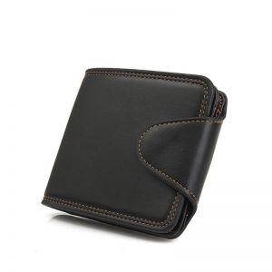 MEN - מוצרים לגבר ארנקים לגבר Men Business Casual Zipper Short Card Holder Wallet