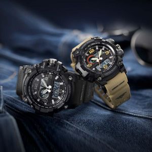 MEN - מוצרים לגבר שעונים לגבר TwentySeventeen QingPai Luminous Display Calendar Alarm Clock Countdown 5ATM Waterproof Dual Display Digital Watch from Xiaomi You
