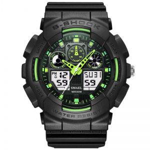 MEN - מוצרים לגבר שעונים לגבר SMAEL 1027 Fashionable Male LED Digital Watch Light Shock Waterproof Sport Watch