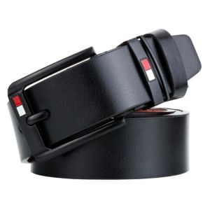 MEN - מוצרים לגבר חגורות לגבר Hot High Quality Leather Belt Men New Business Belts For Men Pin Buckle Fancy Vintage Designer Belt Fashion Waist Belt Male