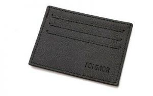 Men&#039;s leather Slim Wallet Coin ID Card Credit Card Holder