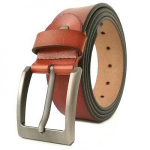 MEN - מוצרים לגבר חגורות לגבר Top Quality Mens Genuine Leather Belts 100% Cowhide Belt for Jeans Size S-9XL