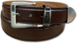NEW MENS BROWN LEATHER LINED JEANS TROUSER BELT SIZE 32" - 60" MEDIUM - 5XL 5055
