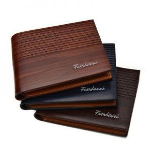 Fashion Men&#039;s Bifold Leather Wallet ID Credit Card Holder Billfold Purse Clutch