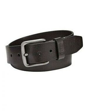 Fossil Mens Belt Leather Brody Sz 32 Classic Color Black New MB1262