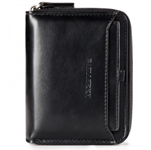 Men&#039;s PU Leather Bifold Credit ID Card Holder Wallet  Zipper Coin Pocket Purse
