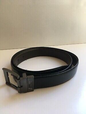 MEN - מוצרים לגבר חגורות לגבר Dickies Black Leather Belt 40/100