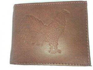 Mens Wallet Bi Fold Handcrafted Genuine Leather Cartera de Piel para Hombre